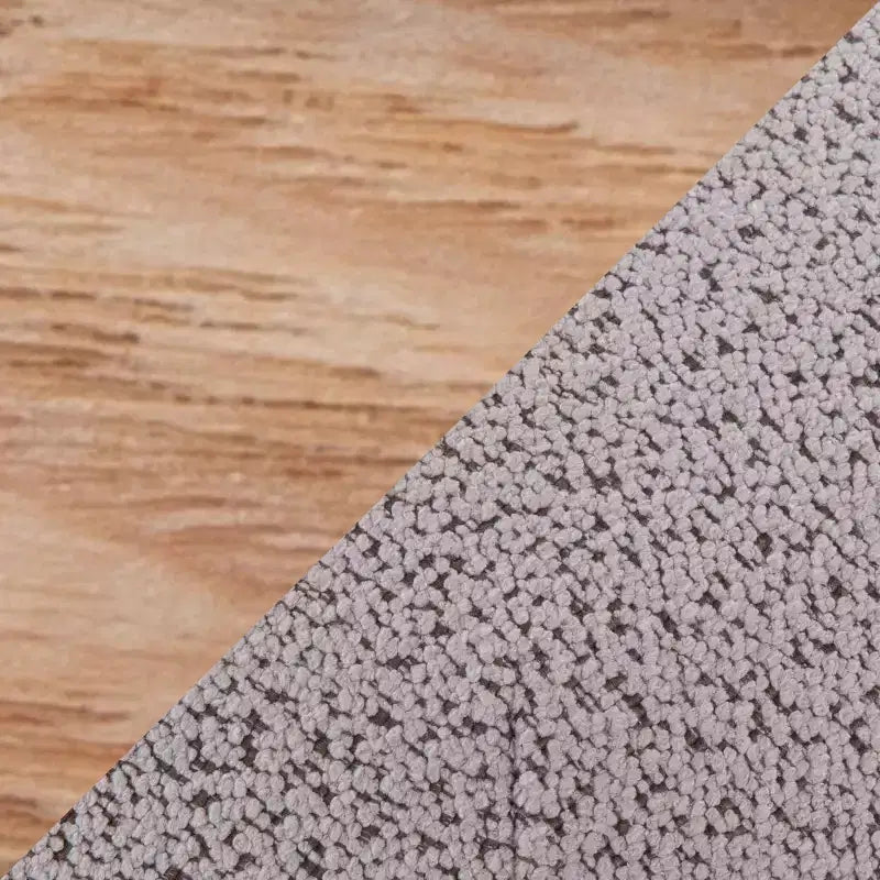 Pouf Pouf Cinch en tissu naturel LumiSource