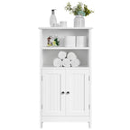 Meuble de Rangement de Salle de Bain Yaheetech à 5 Étages avec Étagère Réglable