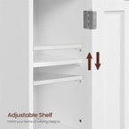Meuble de rangement d'angle au sol pour petite salle de bain