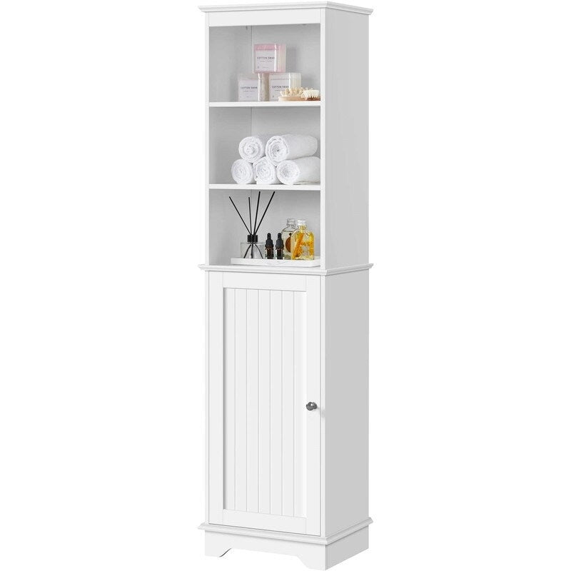Bathroom Storage Cabinet - 12D x 16W x 60.5H