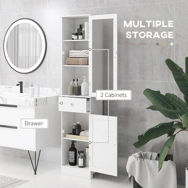 Bathroom Storage Cabinet, Tall Bathroom Cabinet